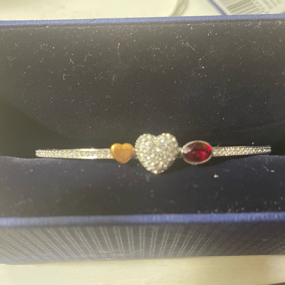 Swarovski Heart Bracelet